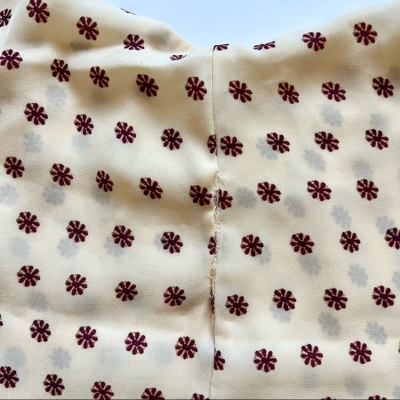 Anthropologie Maeve Tank Top Buteh Borders Paisley Ruffle Tiered Sz XS - Picture 7 of 7